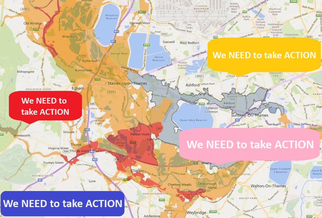 Flooding In Spelthorne