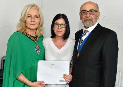 Ashford Youth Club Presented With Funding From Mayor