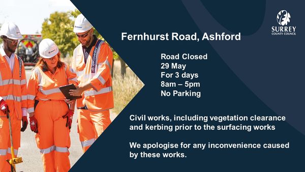 Fernhurst Road, Ashford Planned&nbsp;Works