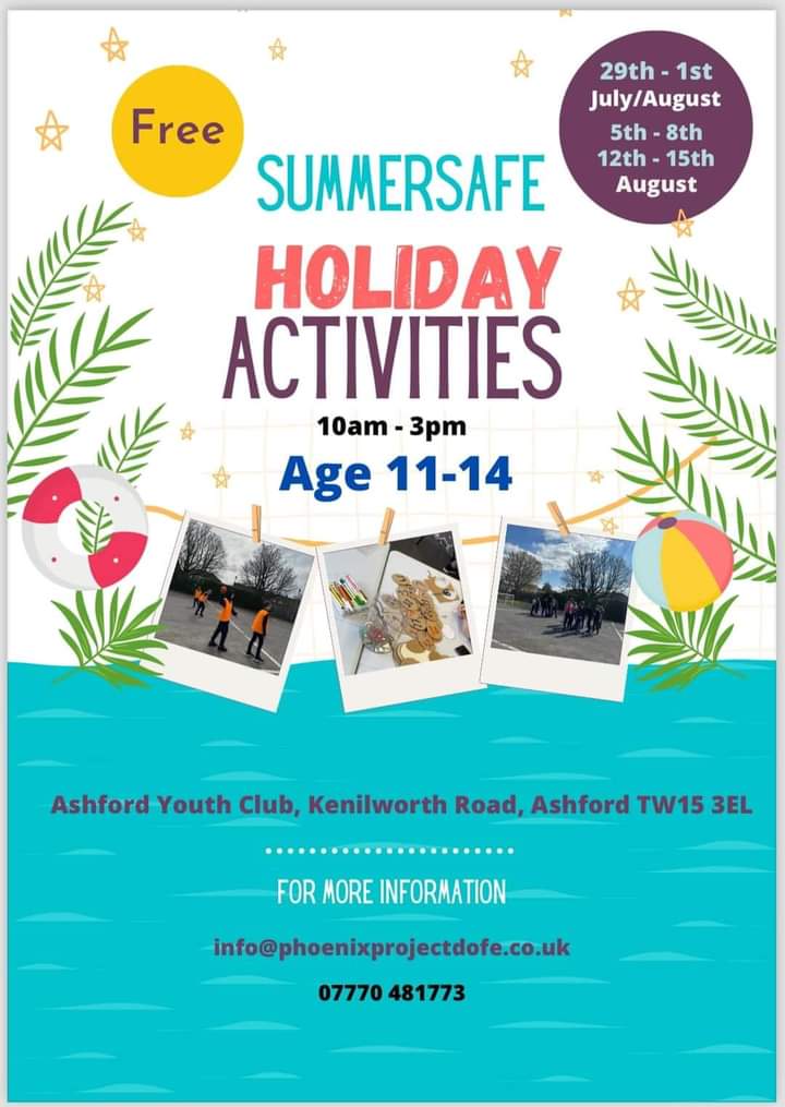 Ashford Youth Club: Summer&nbsp;Camp