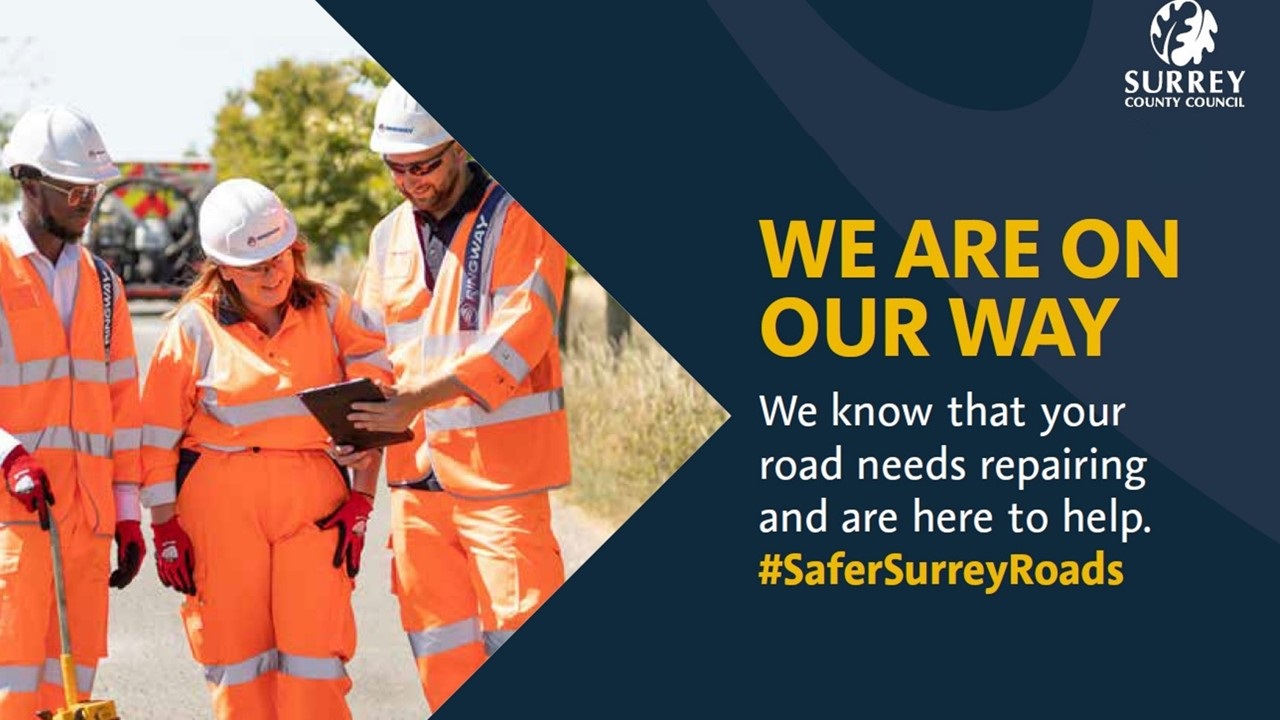 Clockhouse Lane, Ashford: Road Closure