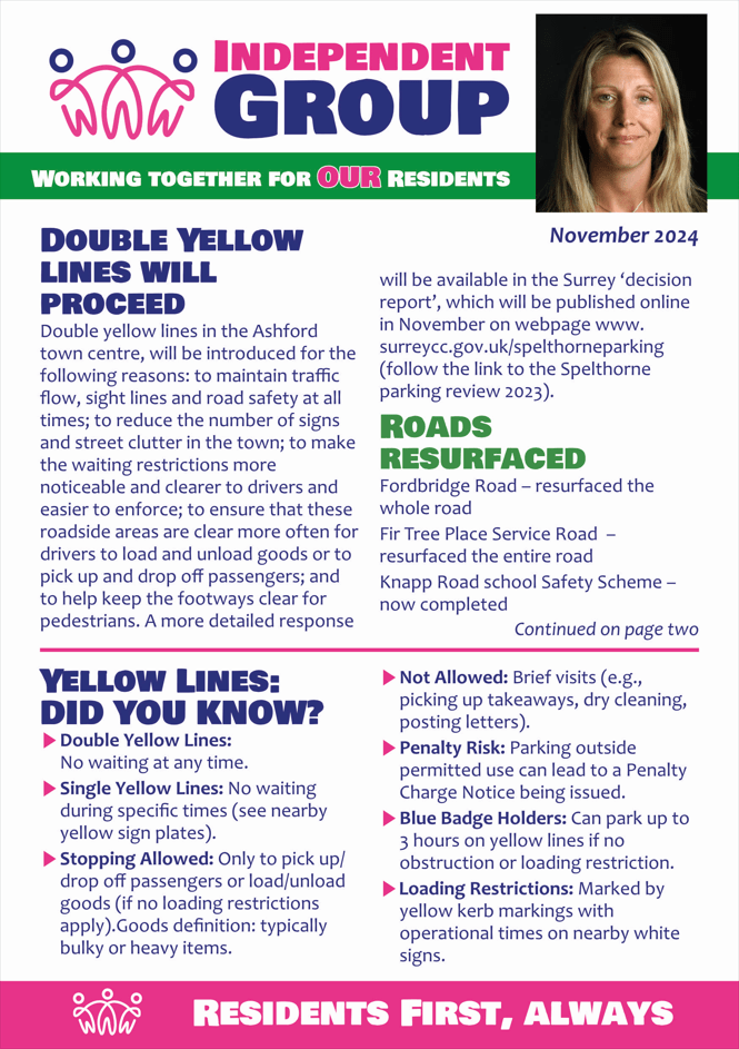 Ashford Surrey Update: November&nbsp;2024