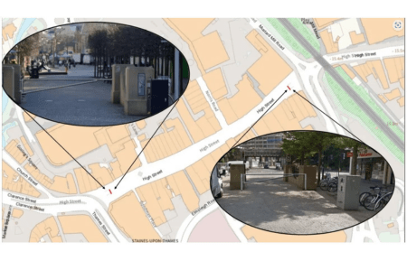 Staines High Street: Access Restriction&nbsp;Barriers